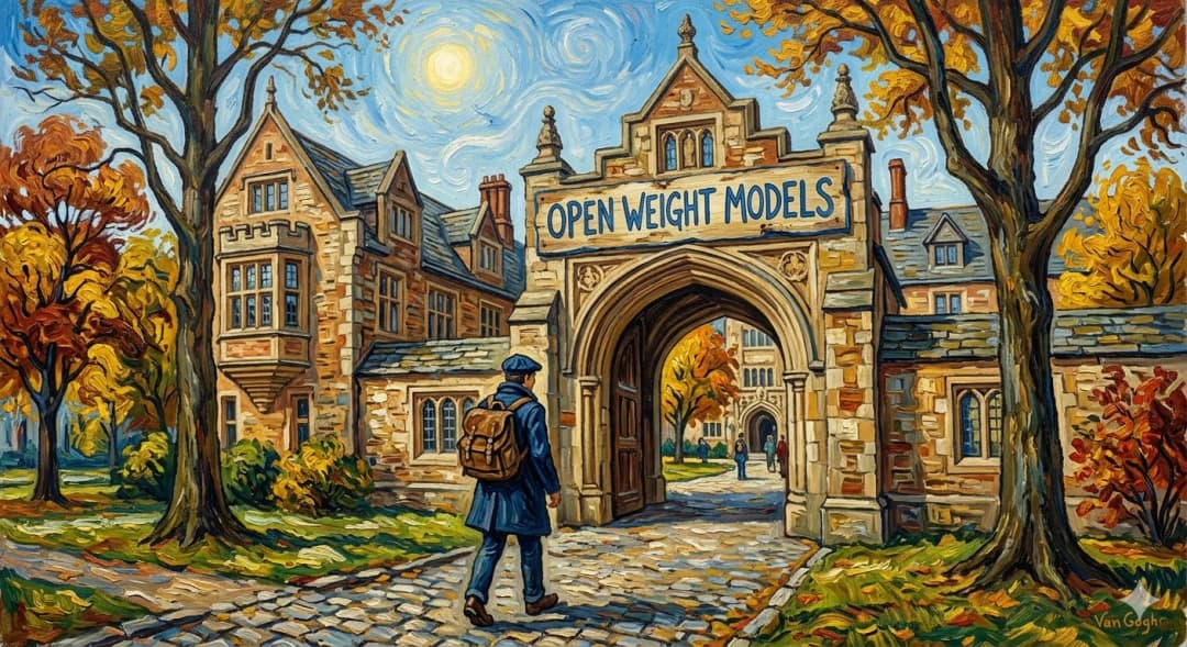 Open weight models you can download, use and even modify with your own data