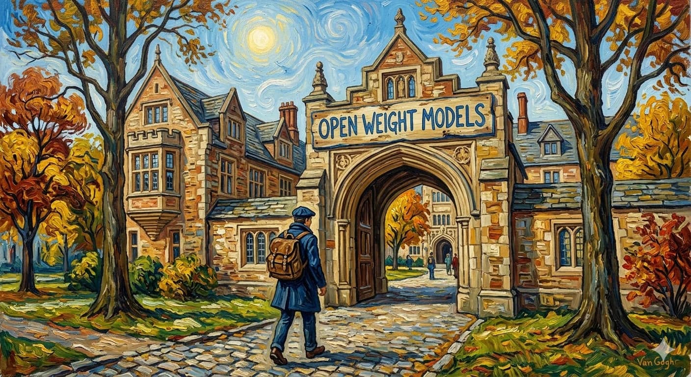 Open weight models you can download, use and even modify with your own data